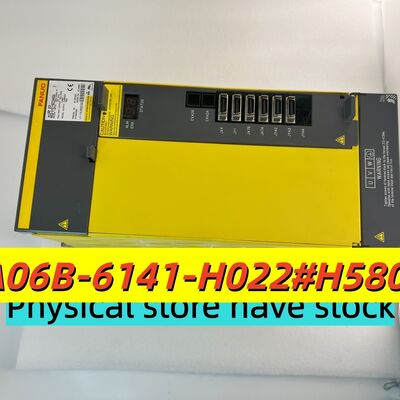 Buy Fanuc A06B-6141-H022#H580 Alpha i Spindle Amplifier Module AiSP-22 CNC Servo Drive online manufacture