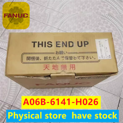 buy Fanuc A06B-6141-H026#H580 Alpha i Spindle Amplifier Module AiSP-26 CNC Servo Drive online manufacture