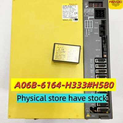 buy Fanuc A06B-6164-H333#H580 Beta i Servo Spindle Amplifier BiSVSP 40/40/40-15 CNC Drive online manufacture