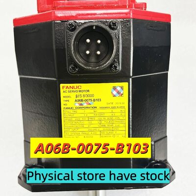 buy Fanuc A06B-0075-B103 Servo Motor with Encoder CNC 1.5kW 3000rpm Precise Reliable  online manufacture