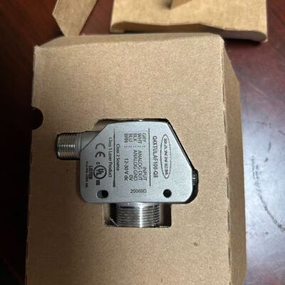 buy Q4XTULAF100-Q8 Laser Sensor with 4-Digit LED Display, 0-10V Analog Output, and IP69K for Industrial Automation online manufacture