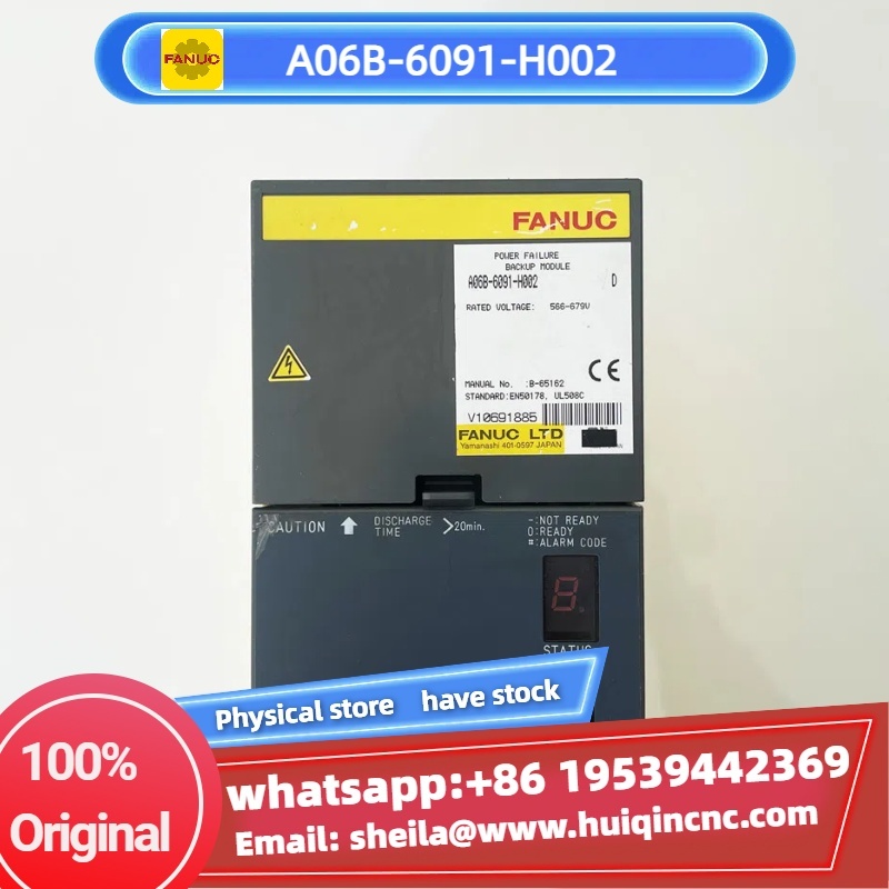 Fanuc A06B-6091-H002 Power Backup Module 400V AC Input